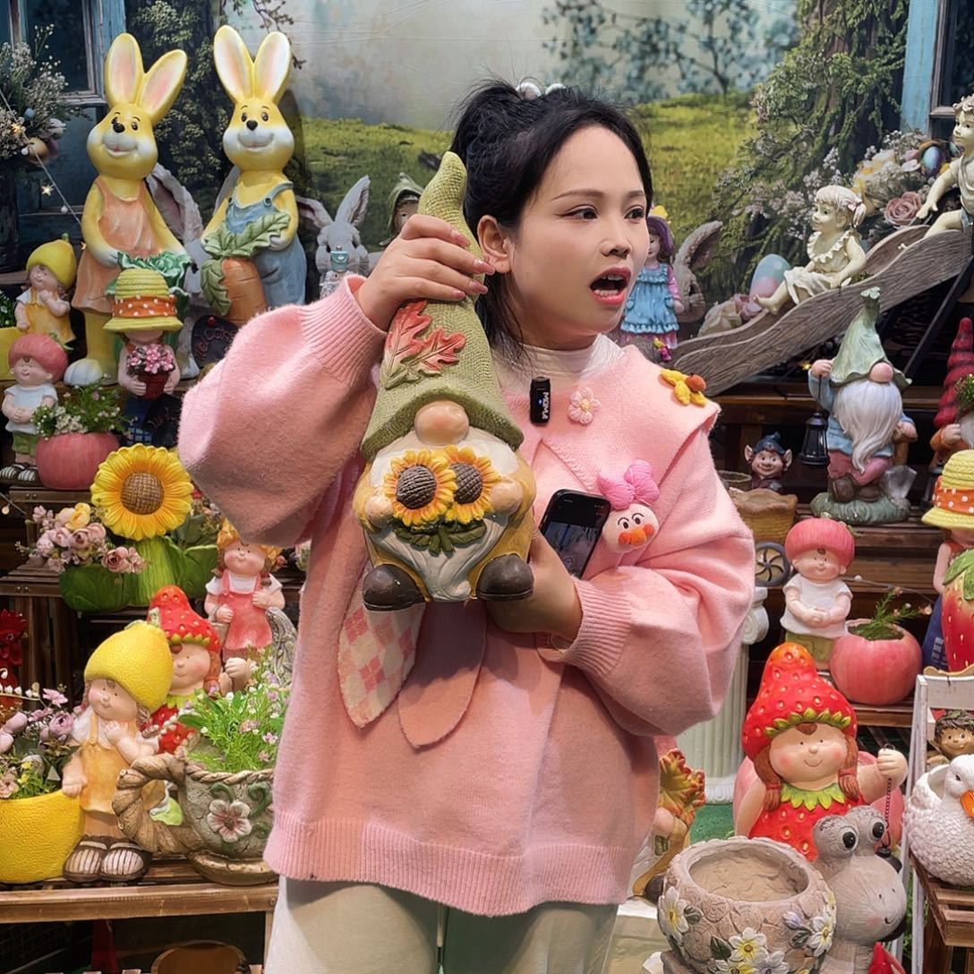 摆件花园摆件红红火火