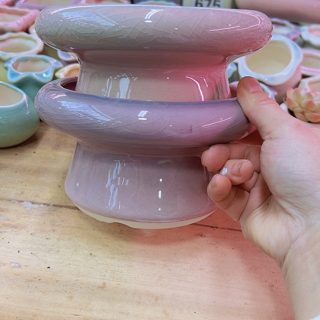 陶瓷花盆当场凑满12包邮