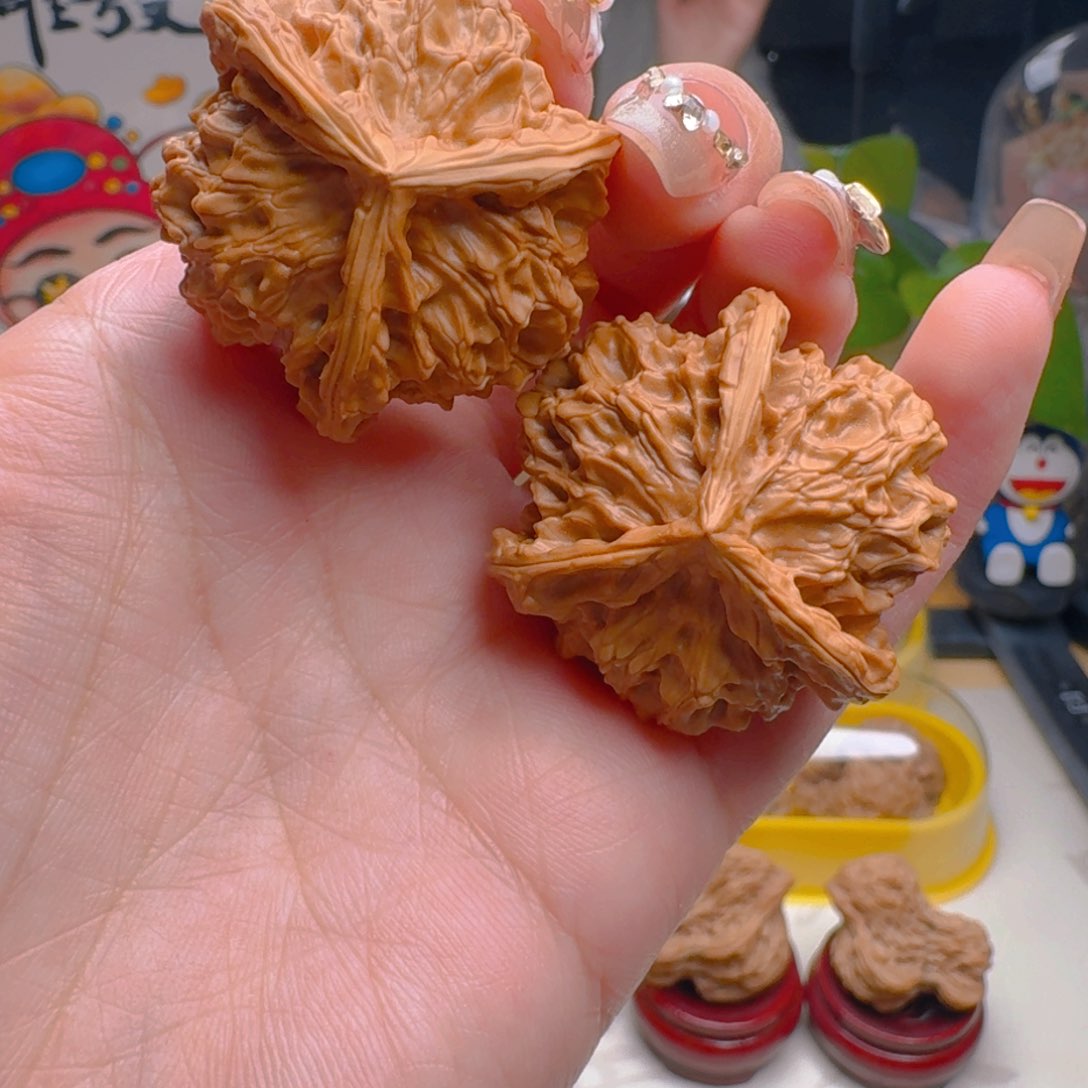 核桃把件39尺寸盘山奔