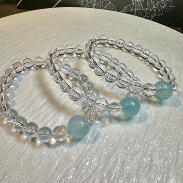 【小宝晶选】原创水晶单圈手链 约8mm 多样性发一件 162XBCF