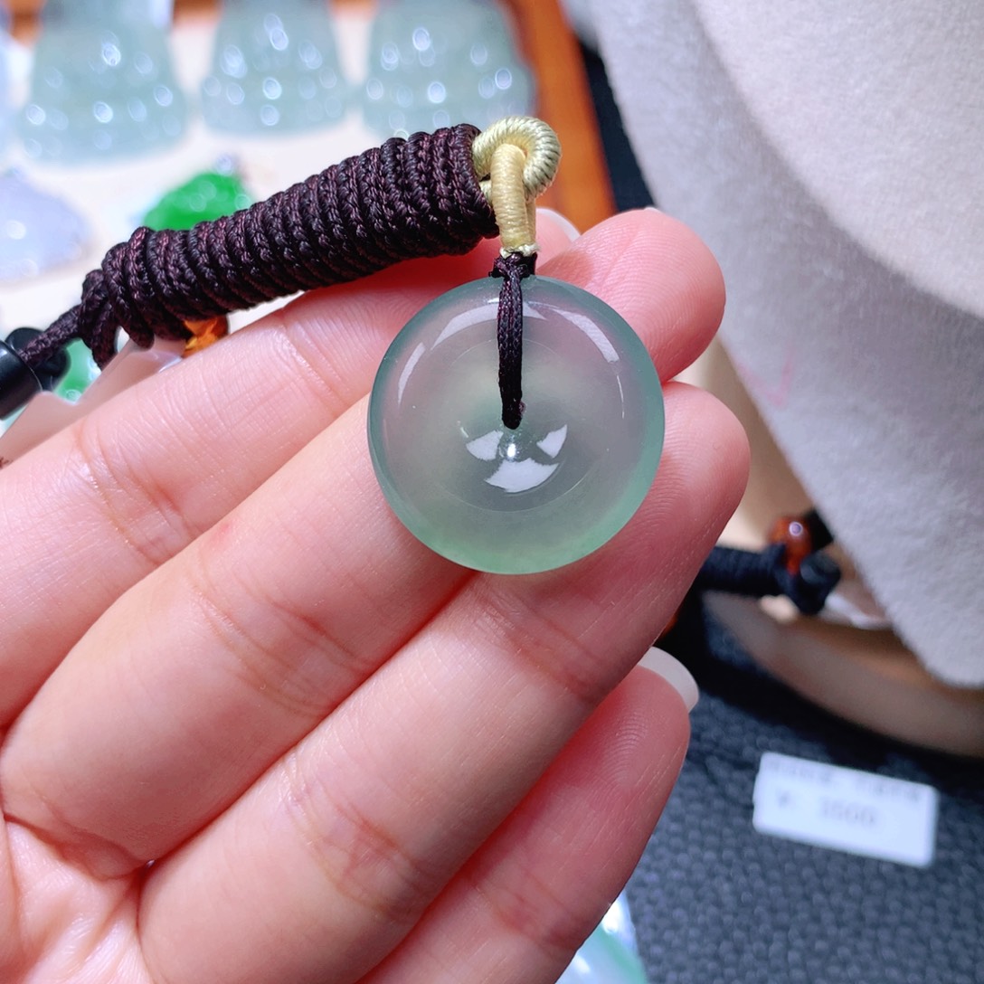 颈饰未镶嵌翡翠扣子22.5*5