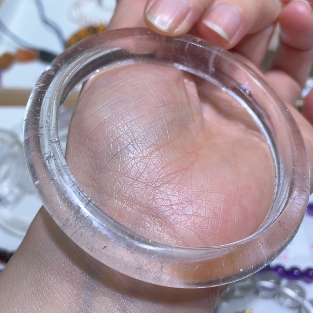 水晶手镯未镶嵌手镯