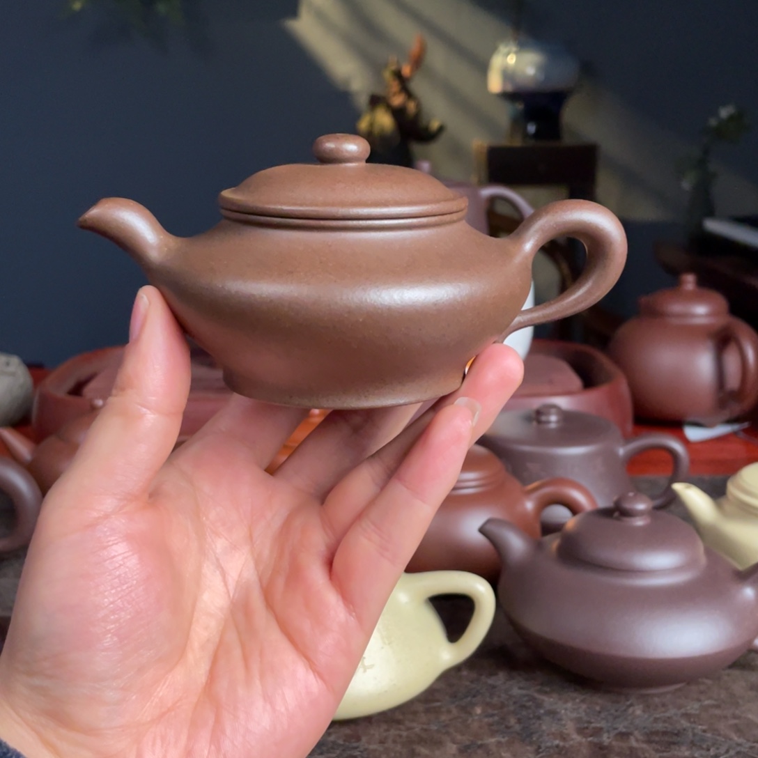 彀***冕茶壶紫砂半手工18592