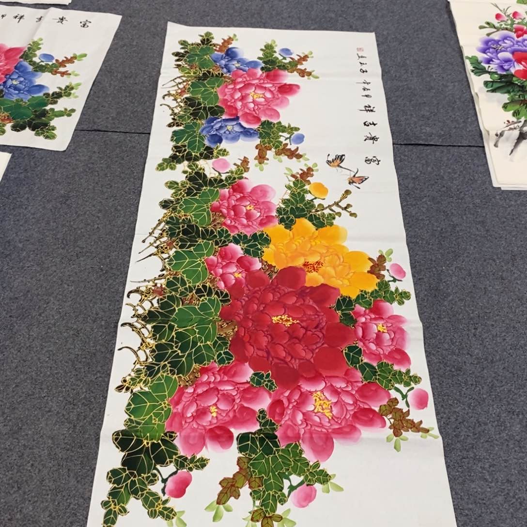 国画天*180✖️70手绘画画画画画画