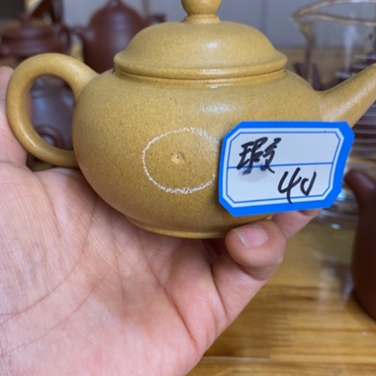 紫砂茶壶心**C水平壶，半手工，黄金段