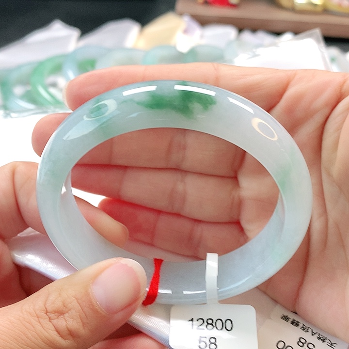 未镶嵌手镯翡翠58正