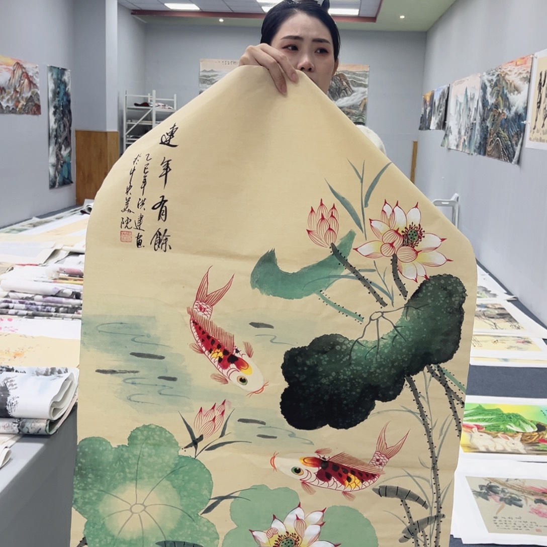 国画国画纯手绘作品