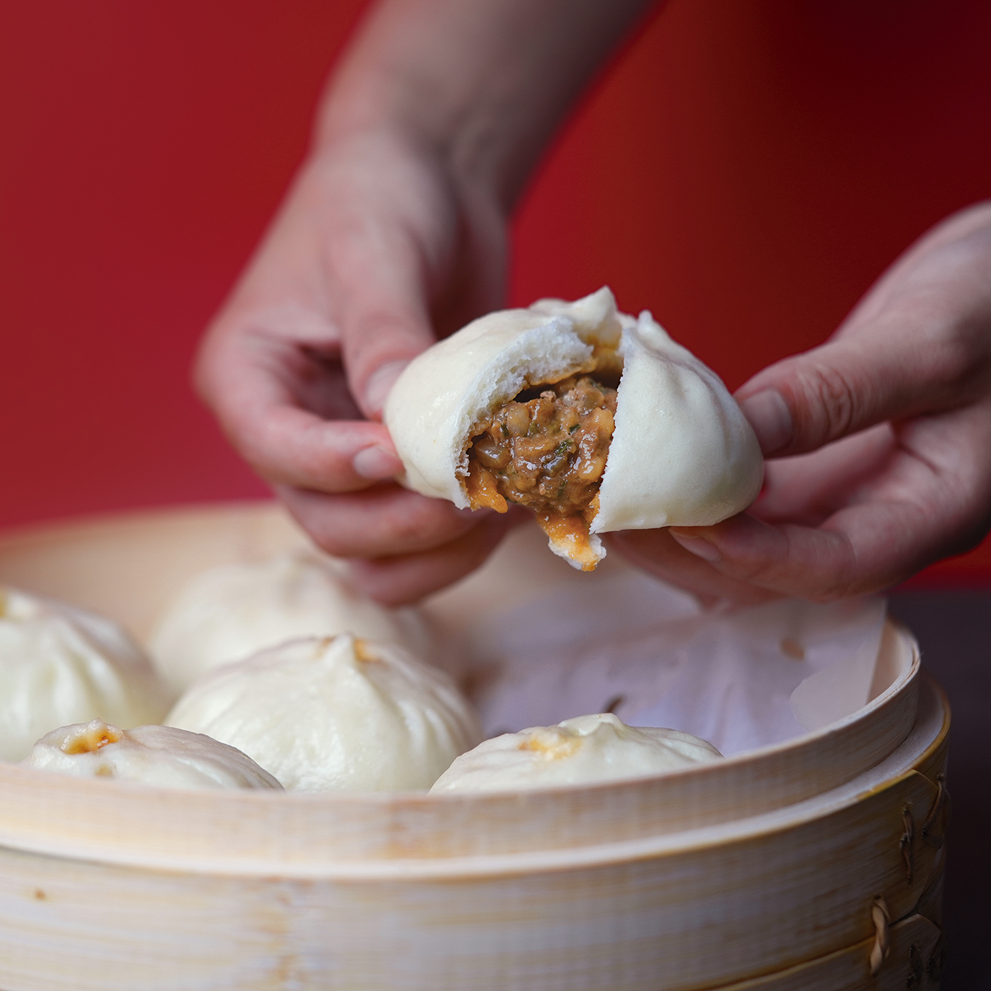 【金农好好】金华两头乌·手工鲜肉大包420g（6只)*2盒/3盒