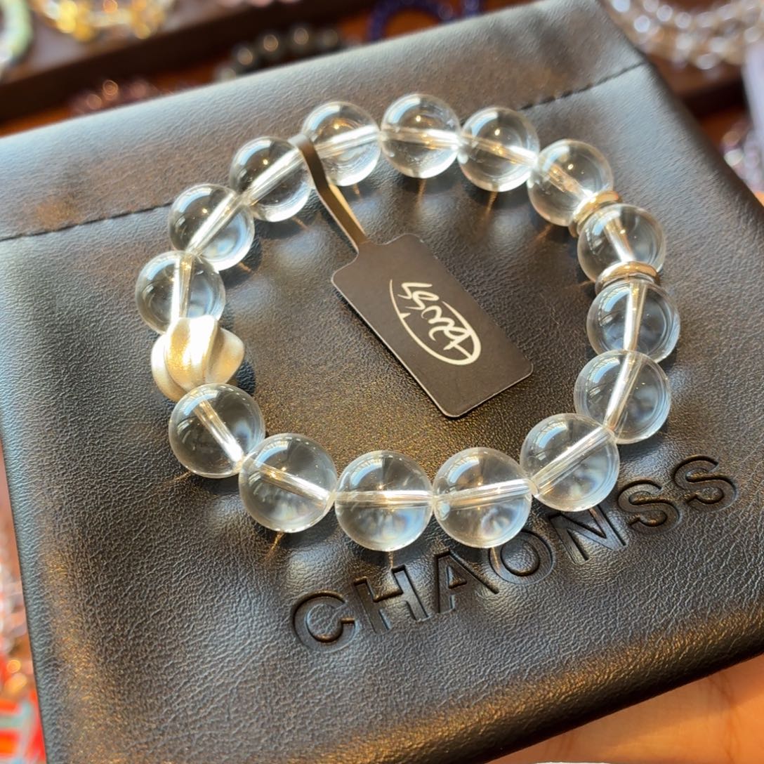 C***香水晶银S925镶嵌手链