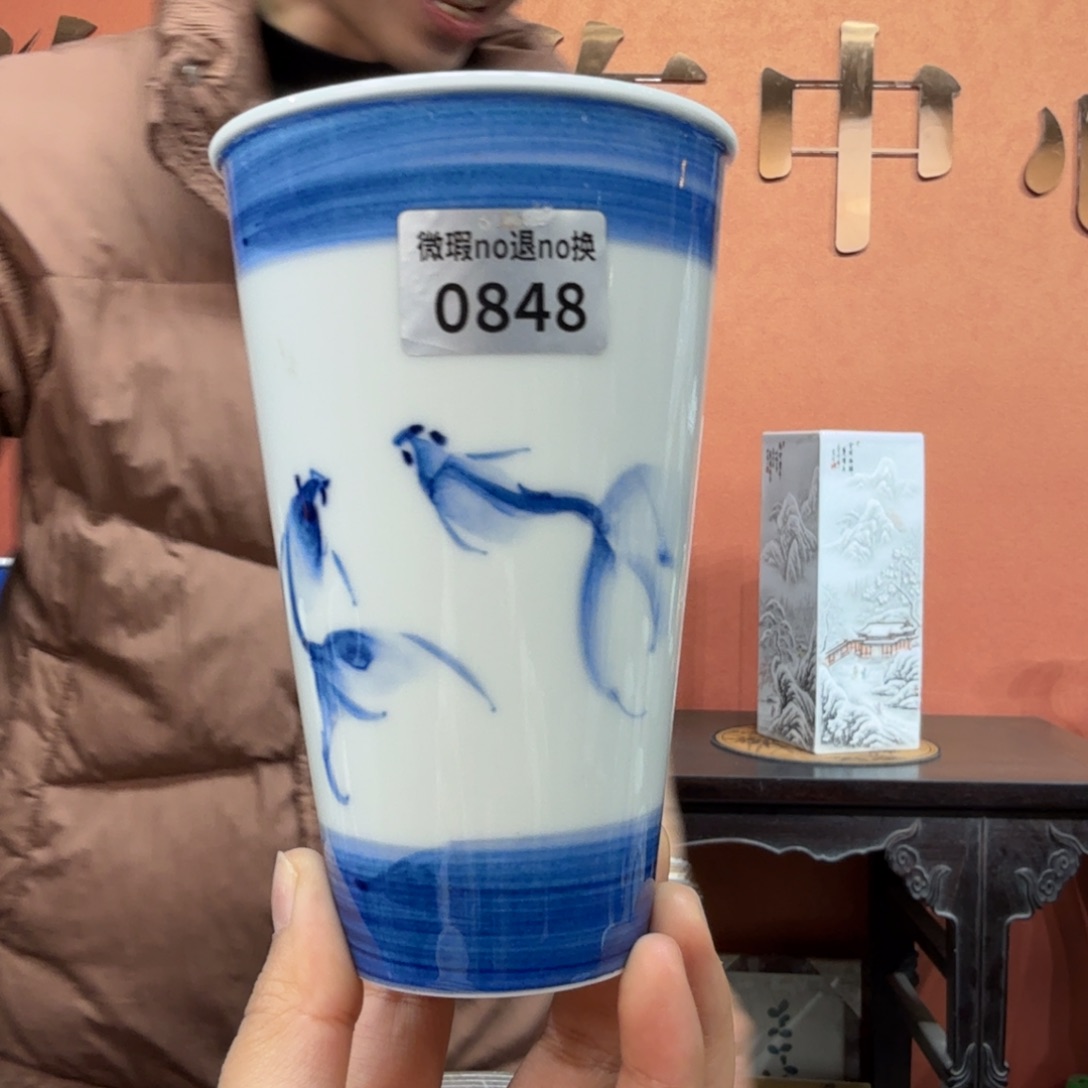 陶摆件吴义松甄选陶瓷0848