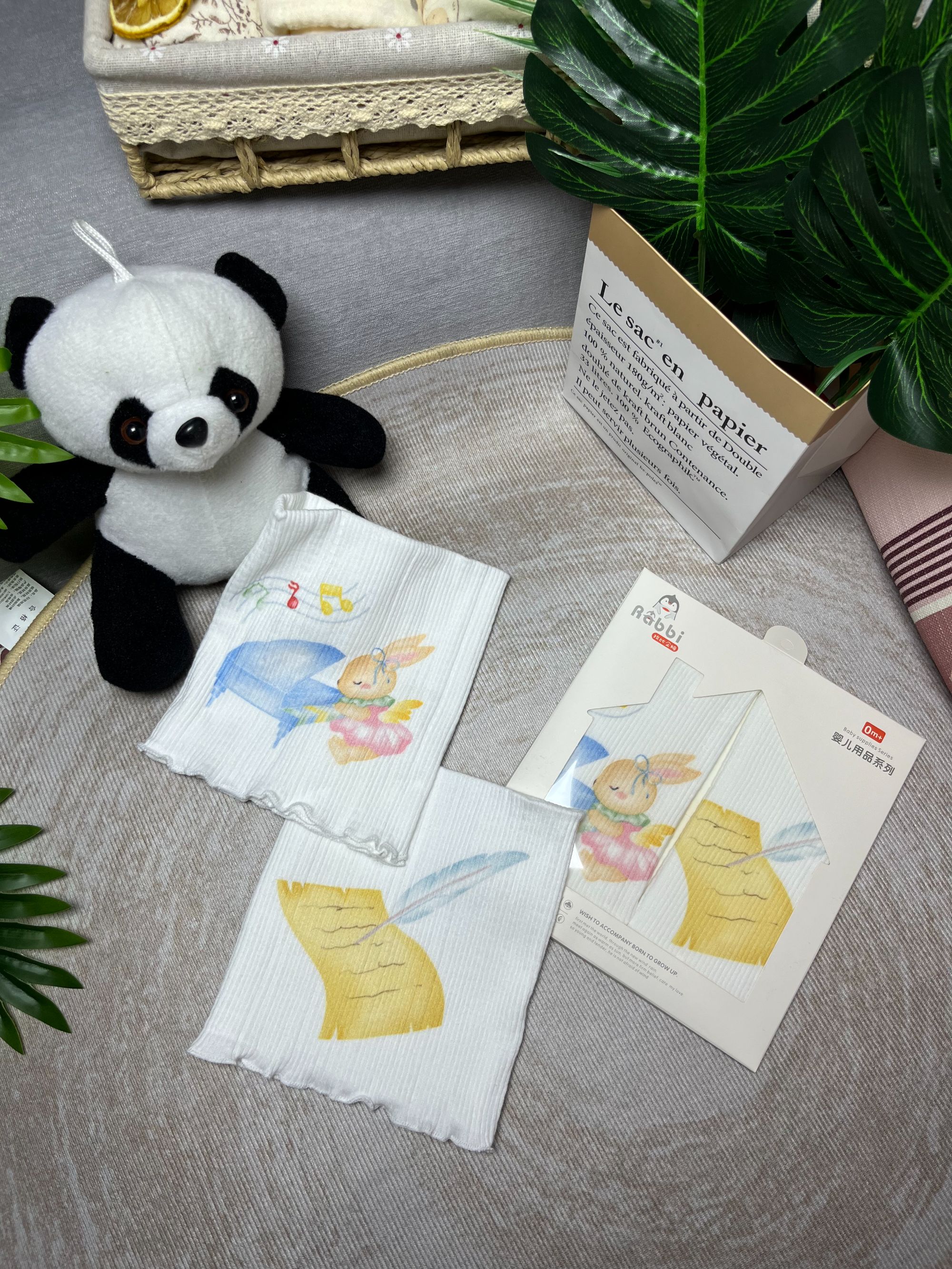 双层绵弹力宝宝肚围