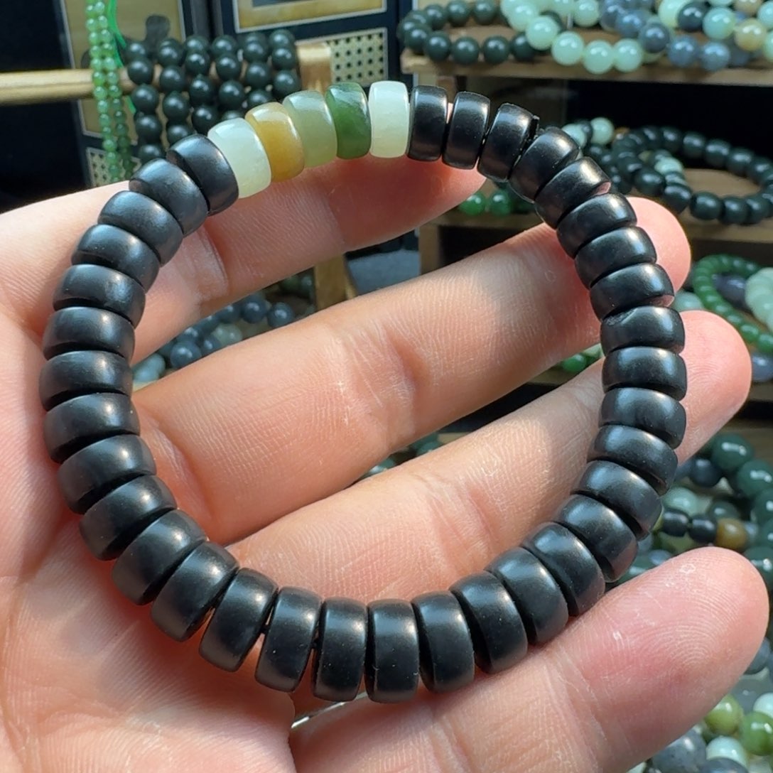 和田玉手链未镶嵌