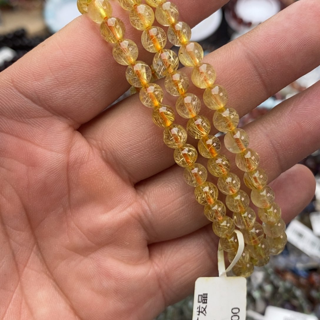 水晶手链未镶嵌手链