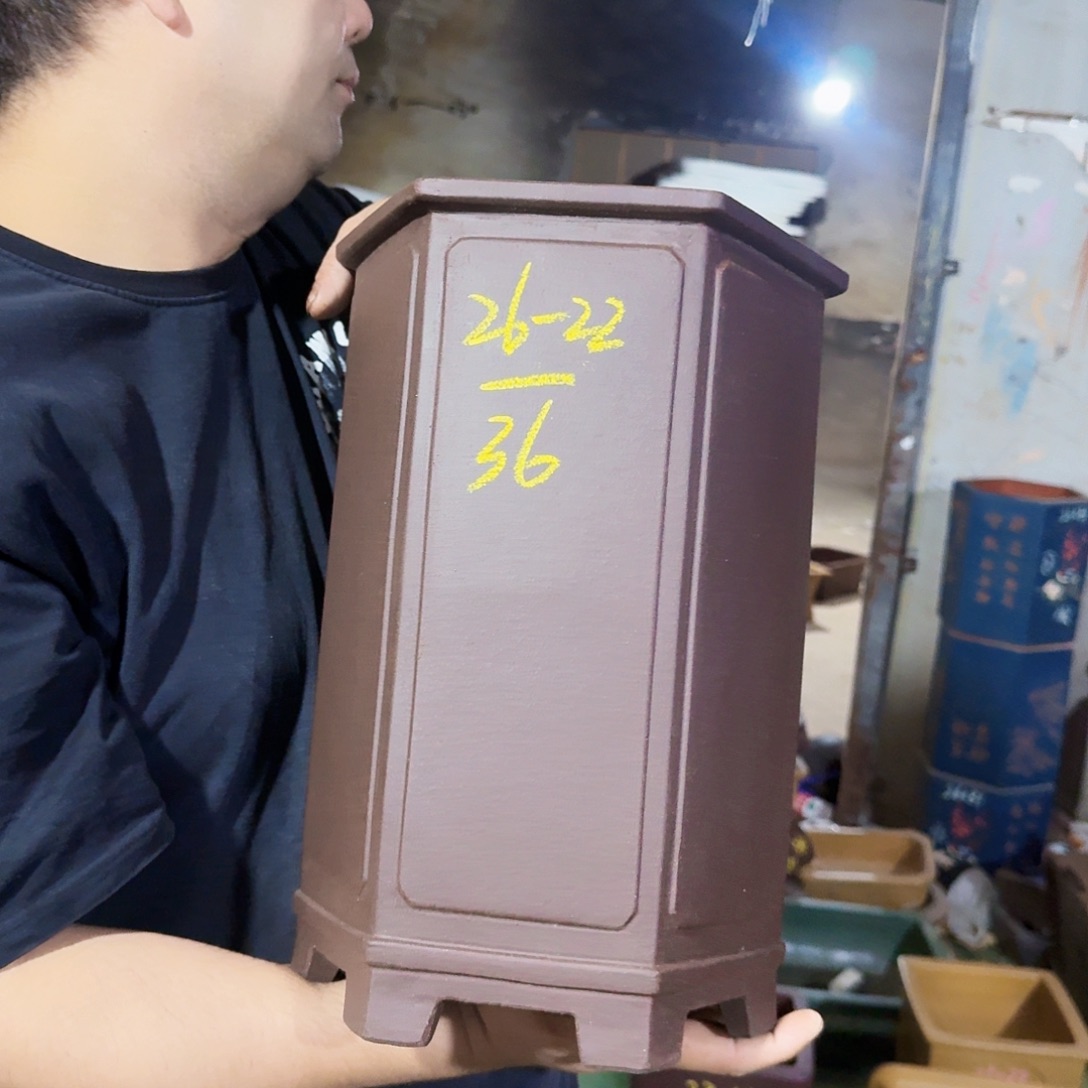 紫砂花盆紫砂花盆