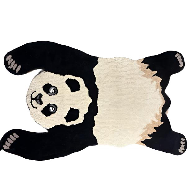 【新款毯】植绒可爱生肖地毯床边毯大面积家用卧室加厚毯吸水地垫