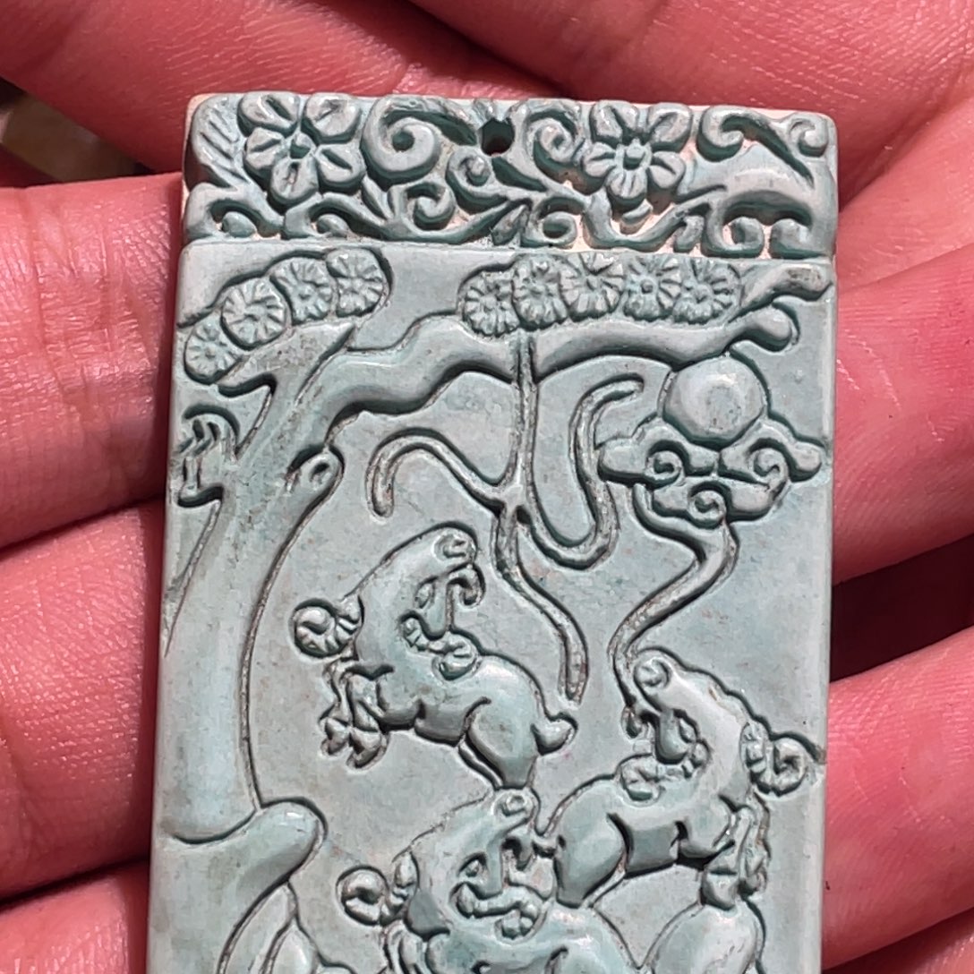 绿松石合金颈饰好