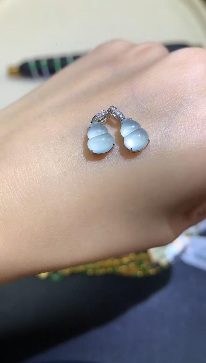 【小鱼严选】翡翠吊坠-多样性发其一18K金-XY02|CXQ21