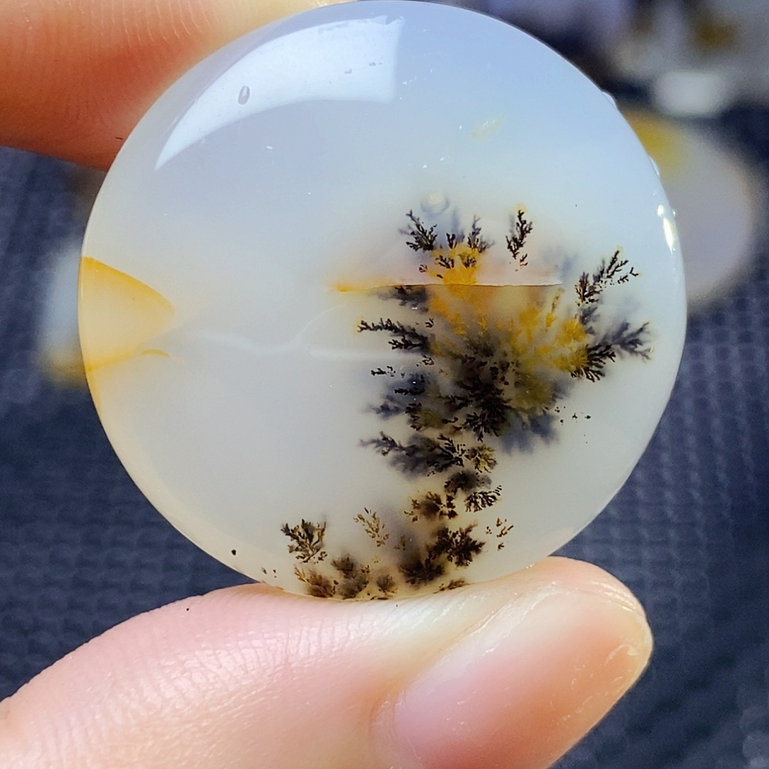 未镶嵌玛瑙/玉髓珠宝半成品