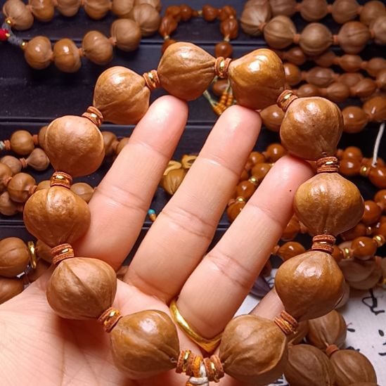 橄榄核手串/手链橄榄核手串铁核蒜头正圆2.0*2.2 