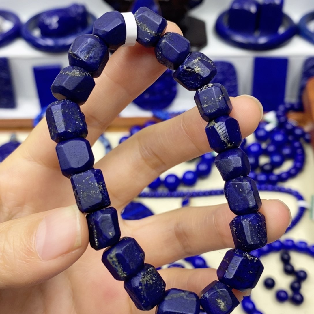 青金石手链未镶嵌