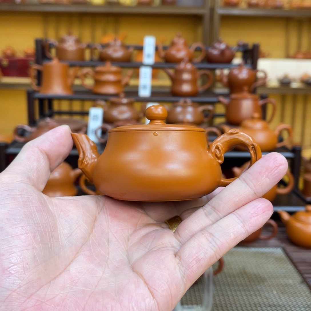 紫砂茶壶潮州手拉壶
