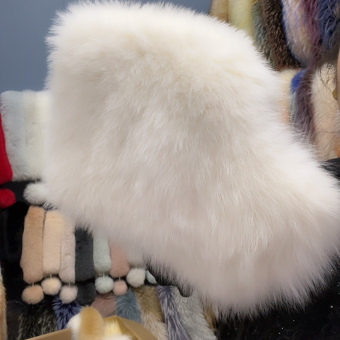 【闪购商品】狐狸毛带子款