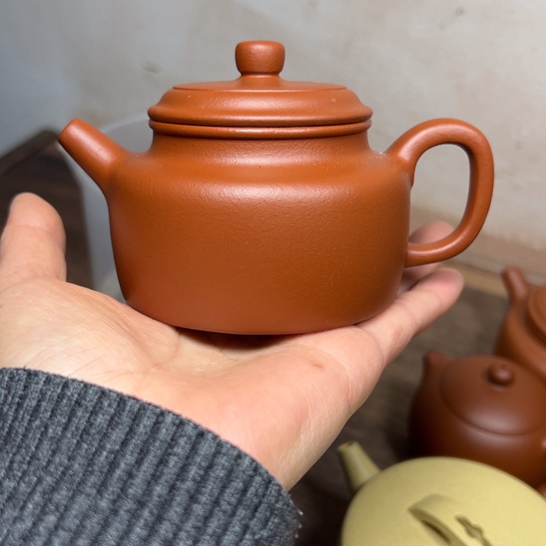 朱泥茶壶吉*朱泥德钟160cc