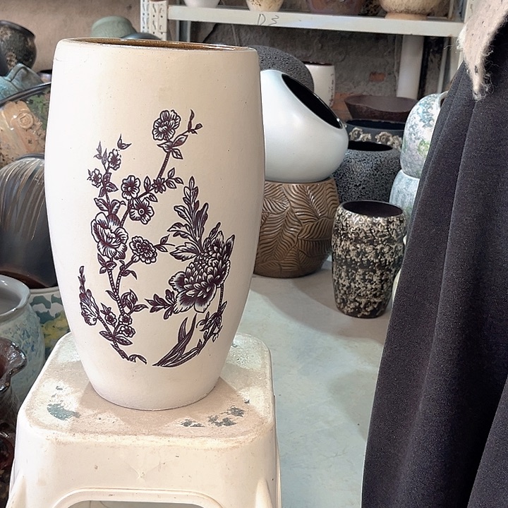 正品口19高38花盆……