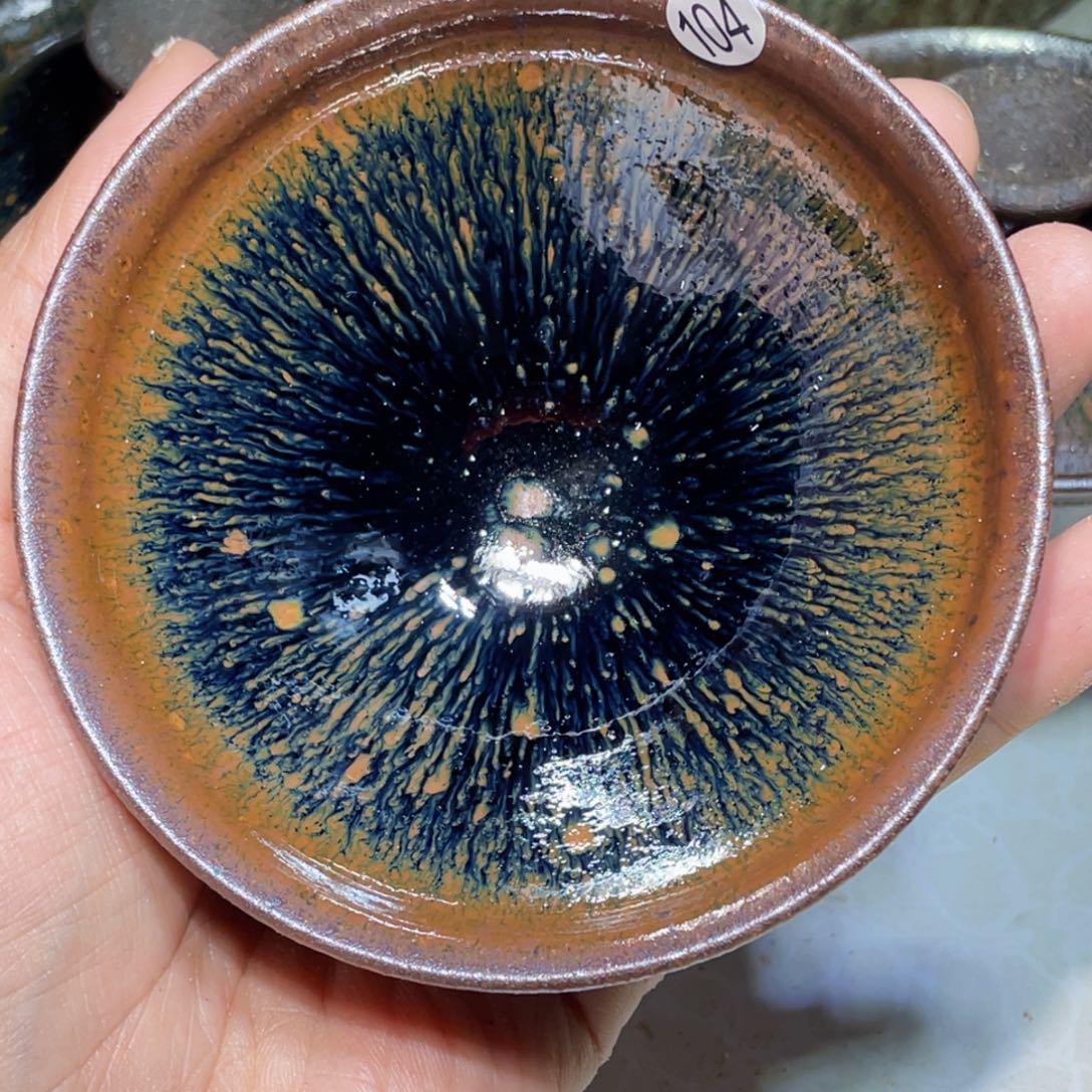 茶盏龙窑柴烧建盏104