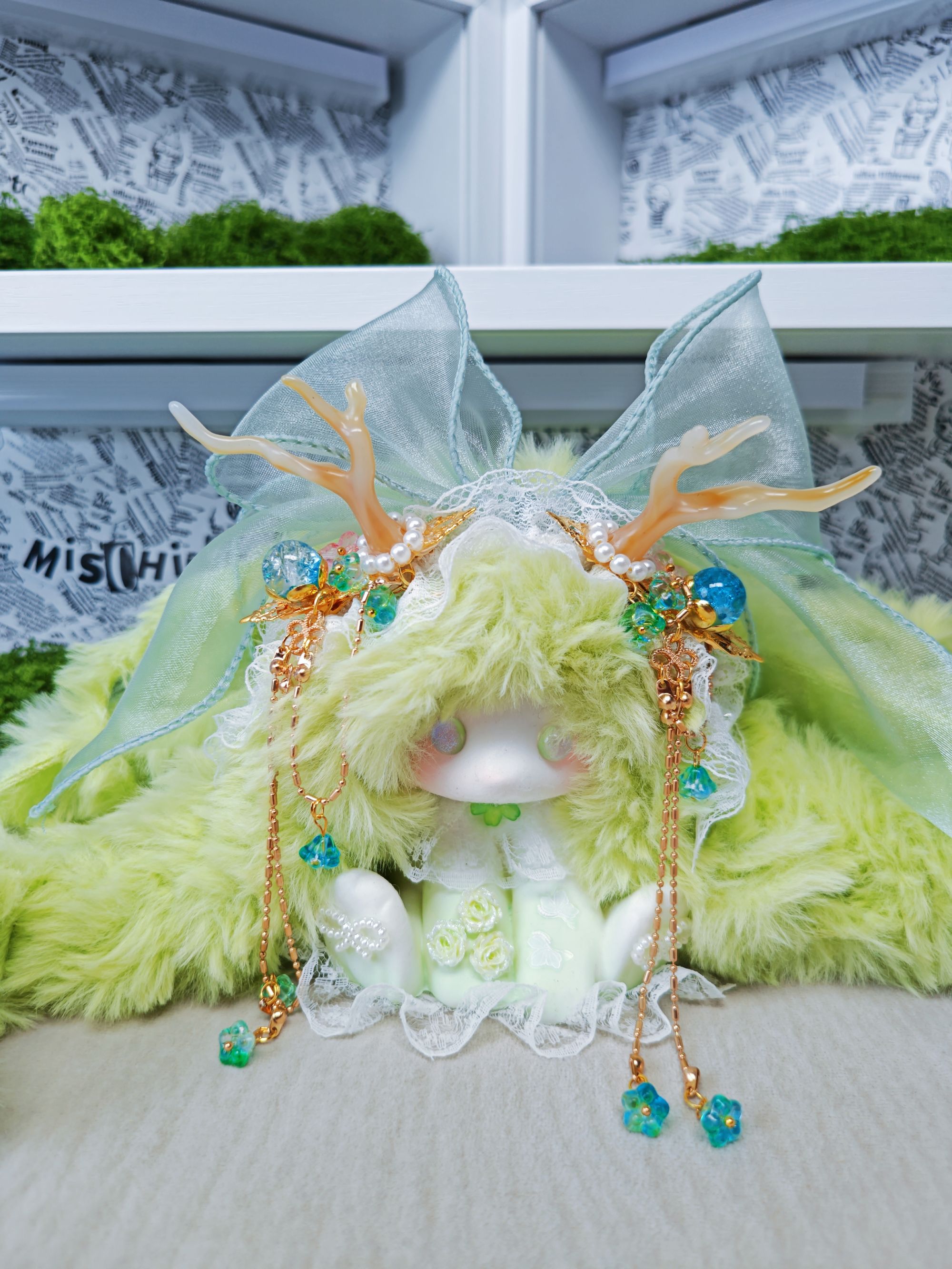 纯手工DIY垂耳兔捏捏乐食品级硅胶可爱解压礼物玩具摆件