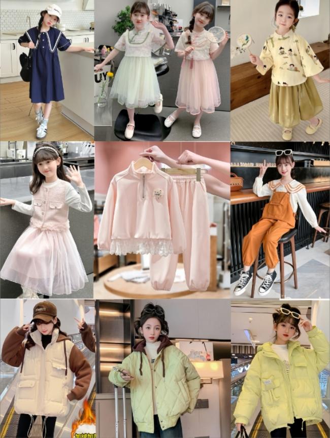 110-119女童物美价廉四季皆有