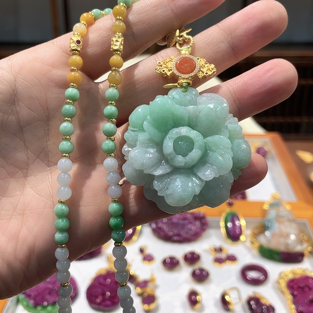 锦纶非金属吊坠项链