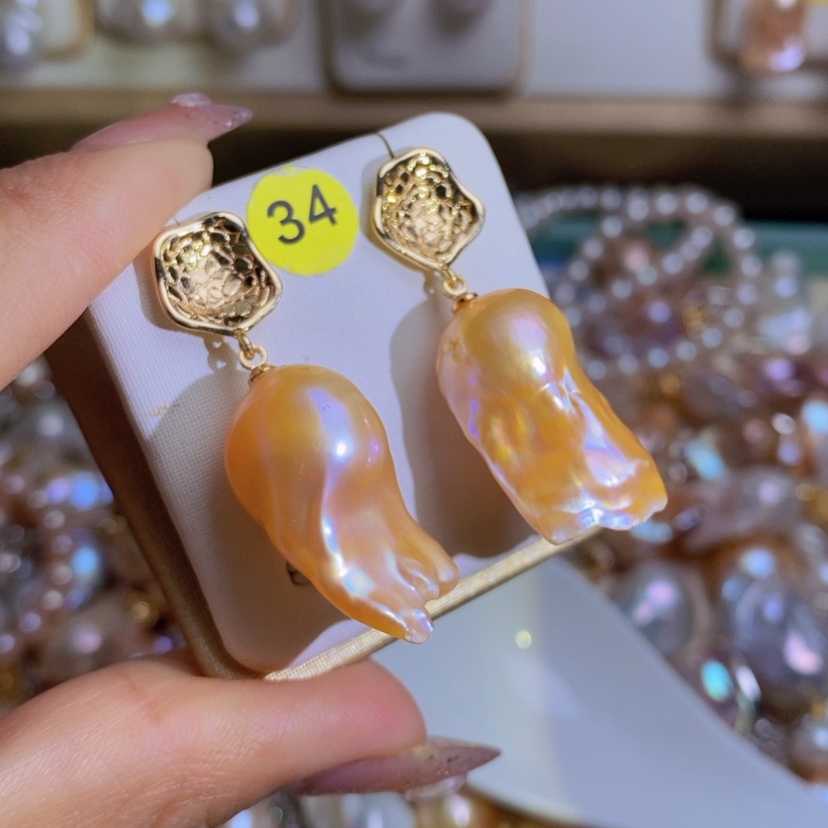 【闪购商品】淡水珍珠天然淡水珍珠合金