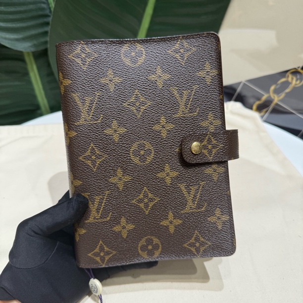 95新 LouisVuitton/路易威登 手帐本A6全原活页本