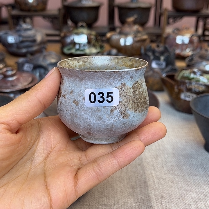 小***叔裸柴烧陶瓷手工茶器