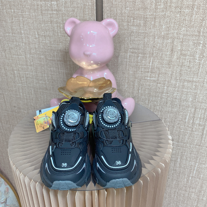 EX635  宝宝黑色加绒冬款小鞋子  二棉