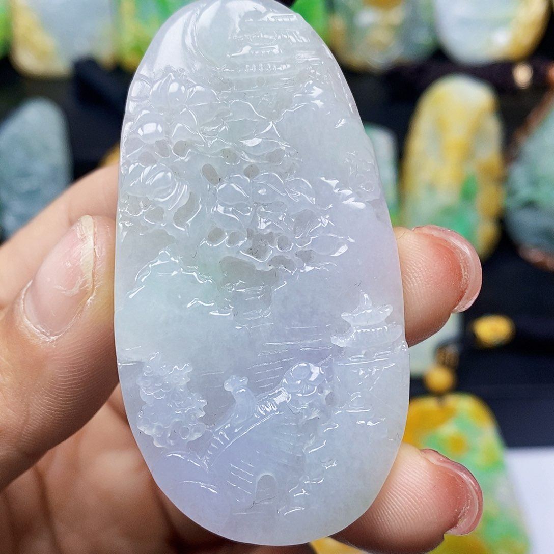 未镶嵌定制翡翠翡翠A货一物一证