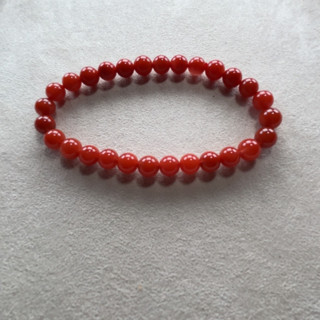 南红玛瑙7➕手串未镶嵌