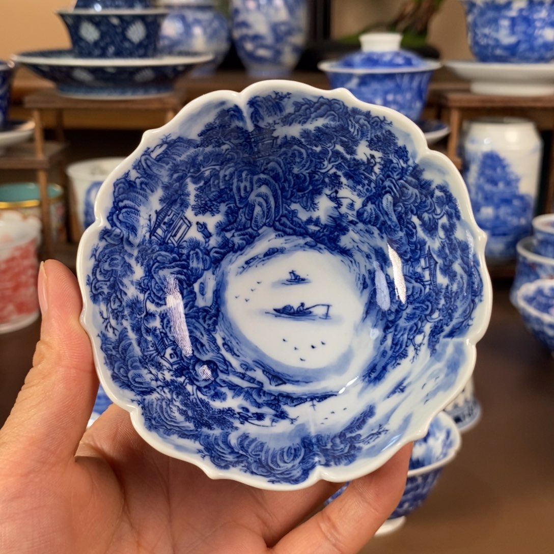 景德镇陶瓷手工手绘