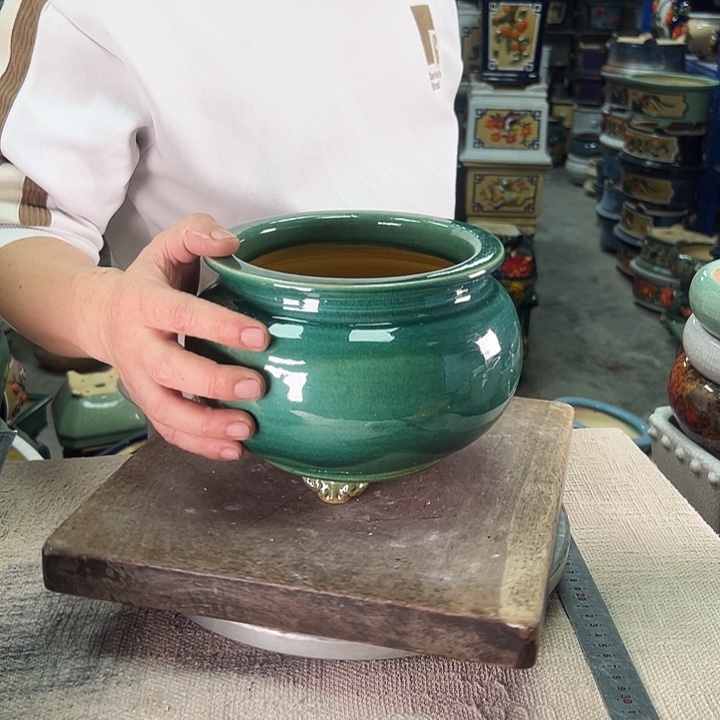 *****泳坤堂石湾花盆陶瓷