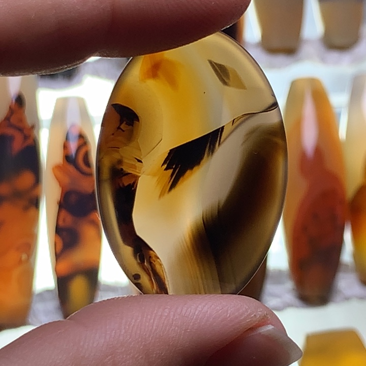 玛瑙/玉髓颈饰未镶嵌120