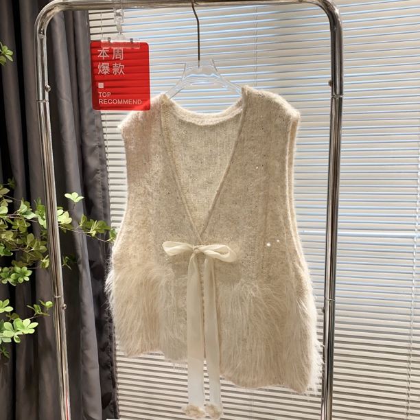 (100-199集合)2026ins风秋冬时尚针织百搭背心马甲上衣开衫女毛衣