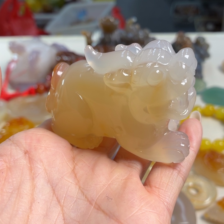 玛瑙/玉髓未镶嵌吊坠(不含链)