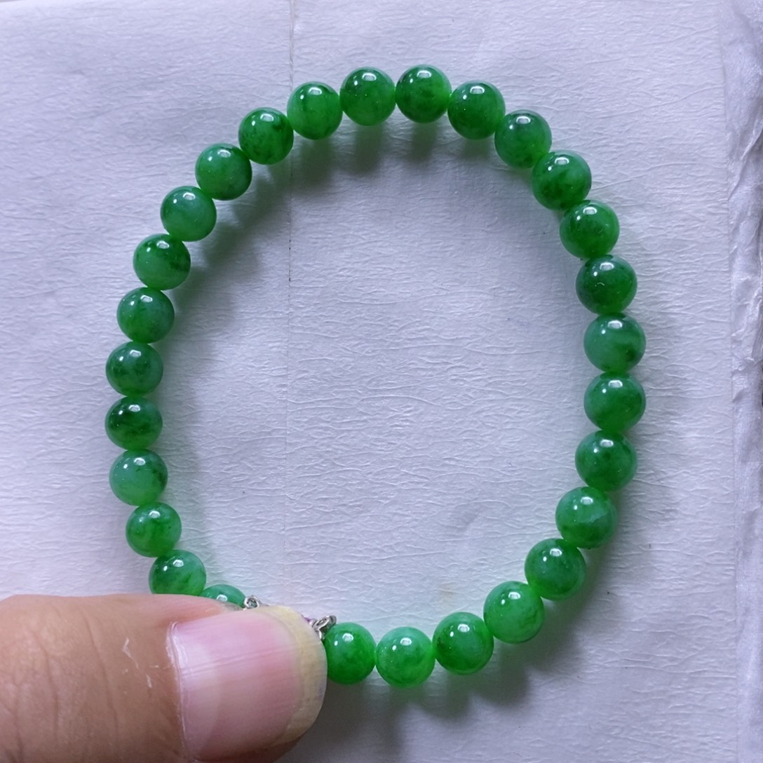 定制翡翠未镶嵌缅甸翡翠a货卡6.3