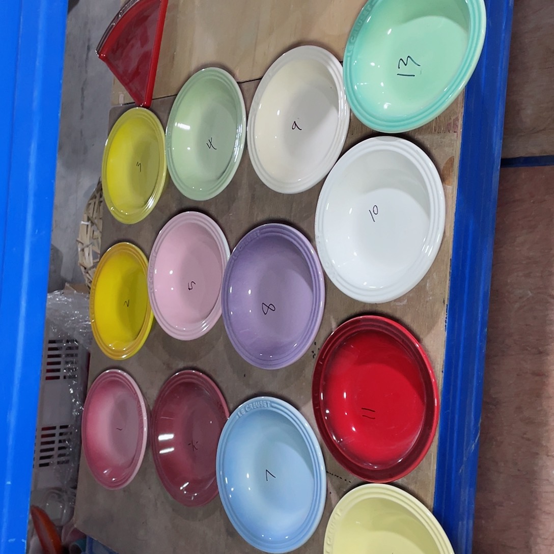 瓷片微瑕陶瓷餐具家用 六个