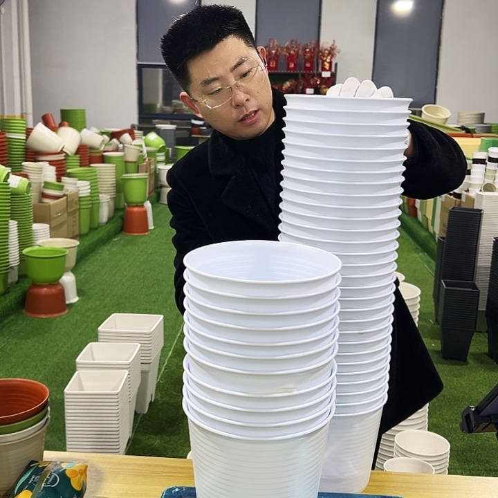 微瑕高陶口18高18白色10只无托