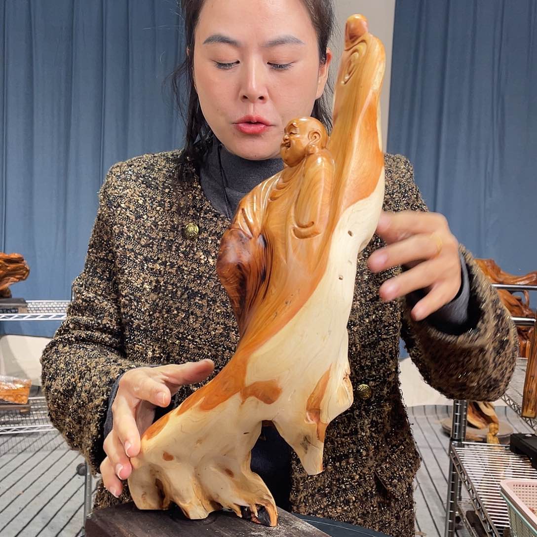 柏木（崖柏）随型艺术根雕