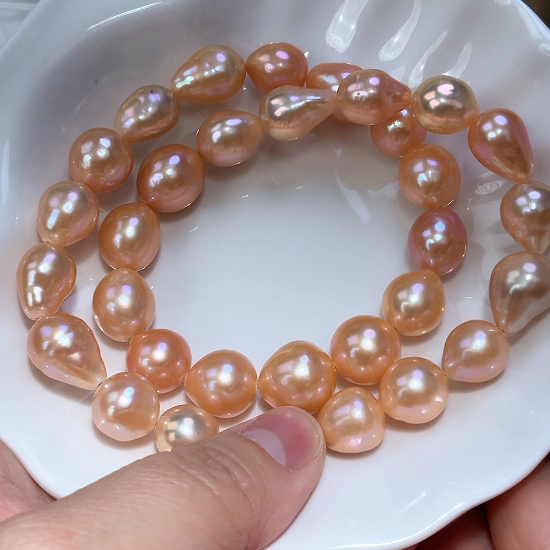 淡水珍珠颈饰银S925镶嵌