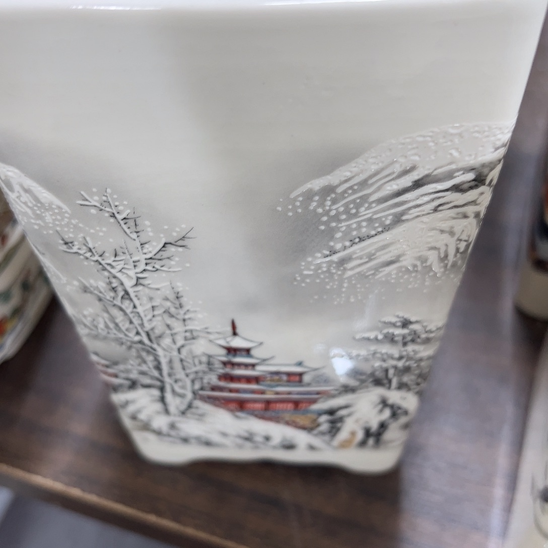 紫砂花盆平*060号瑕疵10/19cm