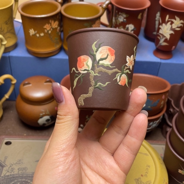 紫砂茶杯紫砂主人杯